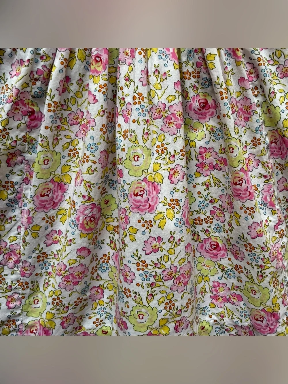 Bonpoint Girls Cadelili Smocked Liberty Floral Dress - Size 6M